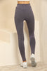 Women's Textured Detail Active Wear Leggings - WAL73