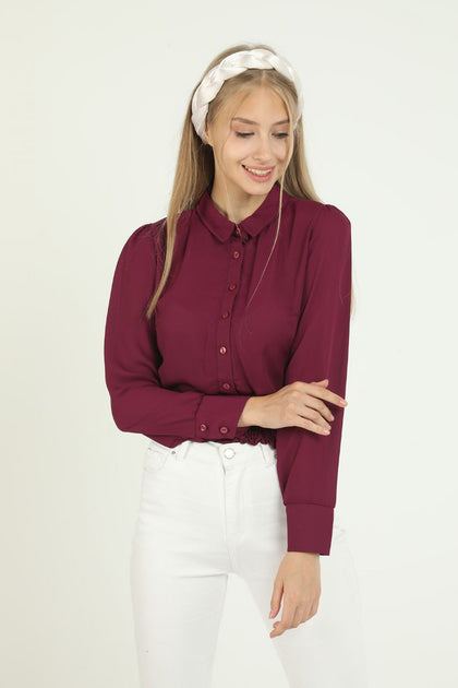 Women's Button Detail Top - WST30