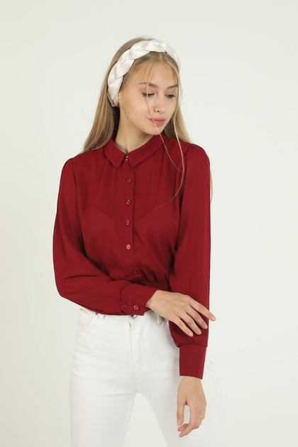 Women's Button Detail Top - WST31