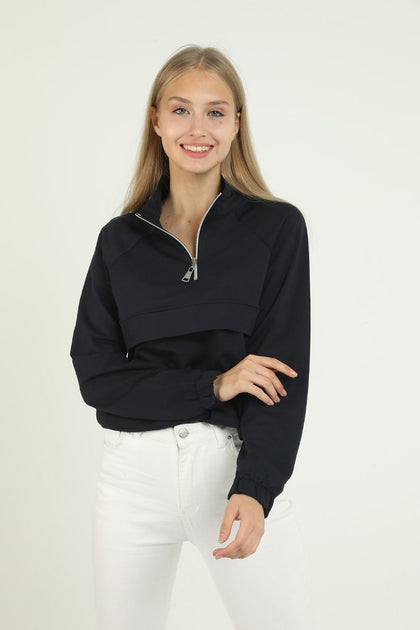 Women's Zip Detail Top - WST35