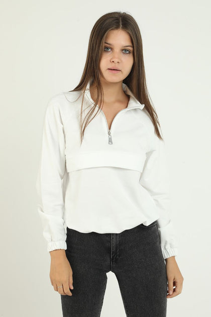 Women's Zip Detail Top - WST36