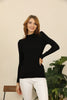 Women's Textured Detail Sweater by Memnu - MEWS369