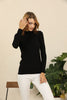 Women's Textured Detail Sweater by Memnu - MEWS369