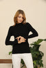 Women's Textured Detail Sweater by Memnu - MEWS369