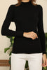 Women's Textured Detail Sweater by Memnu - MEWS369