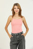 Womens Chain Detail Ribbed Tank Top WCTT14