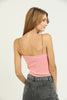 Womens Chain Detail Ribbed Tank Top WCTT14