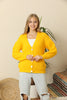 Women's Knitted Cardigan Button Detail by Memnu - MEWS409