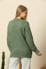 Women's Knitted Cardigan Button Detail by Memnu - MEWS411