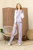 Womens 2 Piece Knitted Color Block Co Ord Set WTWCD173