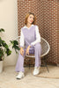 Womens 2 Piece Knitted Color Block Co Ord Set WTWCD173