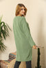 Women's Round Neck Long Sweater by Memnu - MEWS413