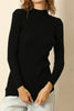 Women's High Neck Long Sweater by Memnu - MEWS432