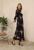 Women's Floral Printed Maxi Dress - MWMSD59