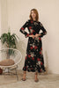 Women's Floral Printed Maxi Dress - MWMSD58