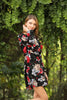 Women's Floral Printed Dress - MWSD102