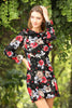 Women's Floral Printed Dress - MWSD102