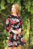 Women's Floral Printed Dress - MWSD102