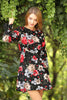 Women's Floral Printed Dress - MWSD102