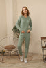 Womens 2 Piece Cable Knit Detail Co Ord Set WTWCD209