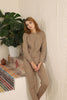 Womens 2 Piece Cable Knit Detail Co Ord Set WTWCD223