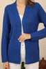 Women's Knitted Cardigan Texture Detail by Memnu - MEWS449