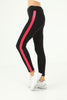 Women's Contrast Panel Detail Active Wear Leggings - WAL98