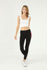 Women's Contrast Panel Detail Active Wear Leggings - WAL98