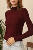 Women's High Neck Sweater by Memnu - MEWS460