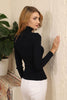 Women's High Neck Sweater by Memnu - MEWS467