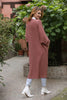 Womens Knitted Pocket Cardigan Coat WTWCC12