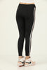 Women's Striped Detail Active Wear Leggings - WAL105