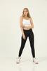 Women's Striped Detail Active Wear Leggings - WAL105