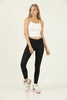 Women's Striped Detail Active Wear Leggings - WAL105