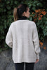 Women's Knitted Oversized Cable Knit Detail by Memnu - MEWS479