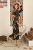 Women's Floral Printed Maxi Dress - MWMSD80