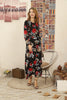 Women's Floral Printed Maxi Dress - MWMSD82