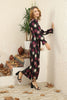 Women's Printed Maxi Dress - MWMSD85