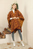 Womens Knitted Double Sided Poncho Coat WTWCC14