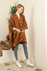 Womens Knitted Double Sided Poncho Coat WTWCC14