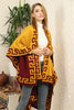 Womens Knitted Double Sided Poncho Coat WTWCC13