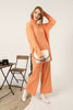 Womens 2 Piece Oversized High Neck Co Ord Set WTWCD273