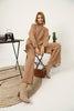 Womens 2 Piece Oversized High Neck Co Ord Set WTWCD271