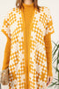 Womens 2 Piece High Neck Detail Knitted Pattern Co Ord Set WTWCD290