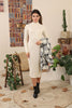 Womens 2 Piece High Neck Detail Knitted Pattern Co Ord Set WTWCD298