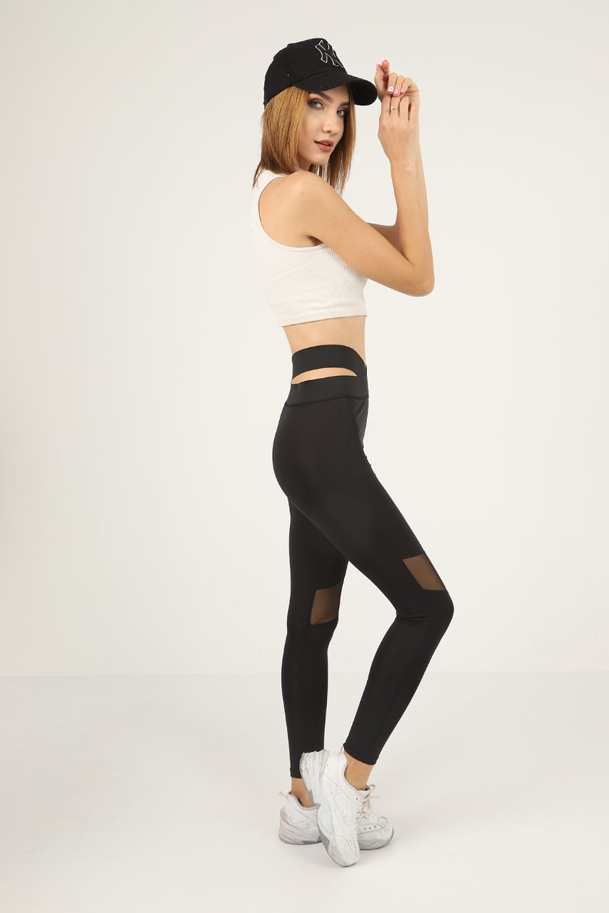 Forever 21 Active Mesh-Panel Leggings | Womens workout outfits, Fashion,  Trendy activewear
