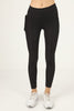 Women's Pocket Detail Active Wear Leggings - WAL126