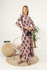 Women's Printed Detail Maxi Dress - MWMSD118