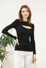 Women's Statement Front Knit Detail Top - WST58