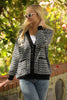 Women's Knitted Cardigan Button Detail by Memnu - MEWS491